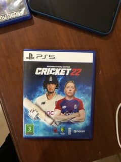 Cricket 22 Ps5 lush condition 10/10