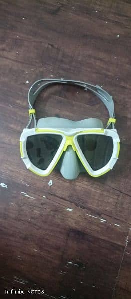 BESTWAY imported professional swimming goggles  with snorkel 2