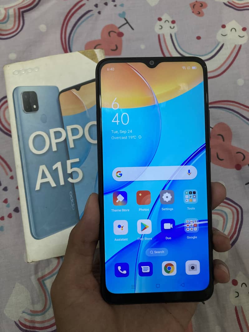 Oppo A15 (With box) 1