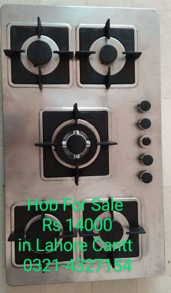 3burnar and 5burnar Used Stoves available . Call 0321-4327154 2