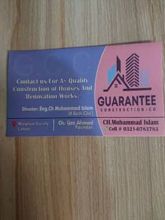 Guarantee Construction Co.