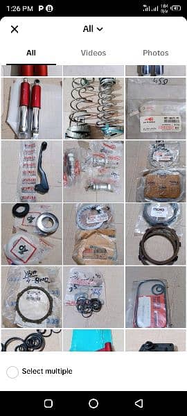 Yamaha parts 3