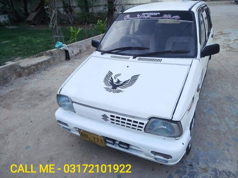 CALL -03172101922- Suzuki Mehran VX 1998 10