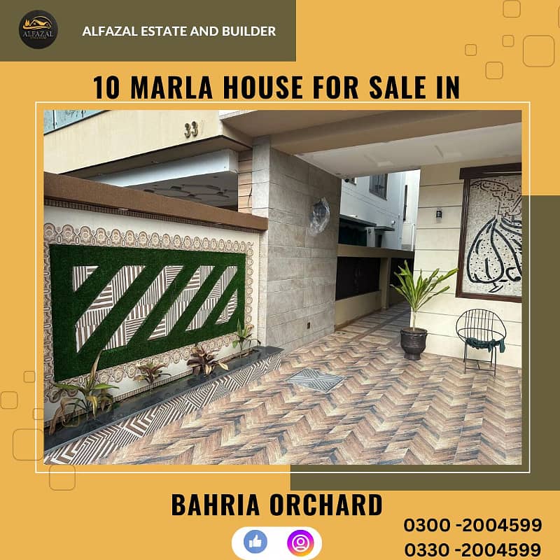 SOUTHERN HOUSE FOR SALE IN BAHRIA ORCHARD 5