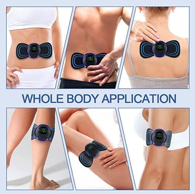 Feet Muscle Stimulator Pain Relief,Electric Rechargeable with 8 Mode 8