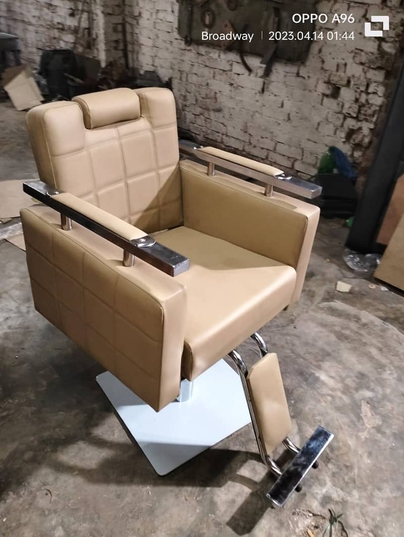 Saloon chair / Barber chair/Cutting chair/Massage bed/ Shampoo unit 4