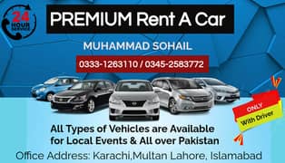 Car Rental Services In Karachi,Corolla,Prado,Civic,Rent A Car Near me