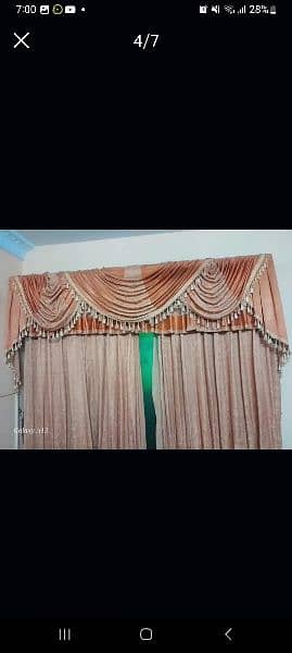 Drawing room double curtains 1