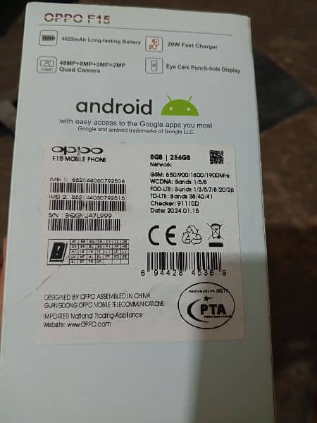 Oppo f15 Full good condition 5