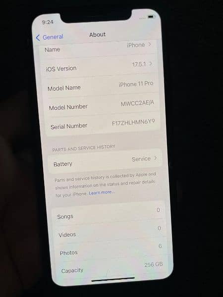 Iphone 11 pro Non PTA with Box 6