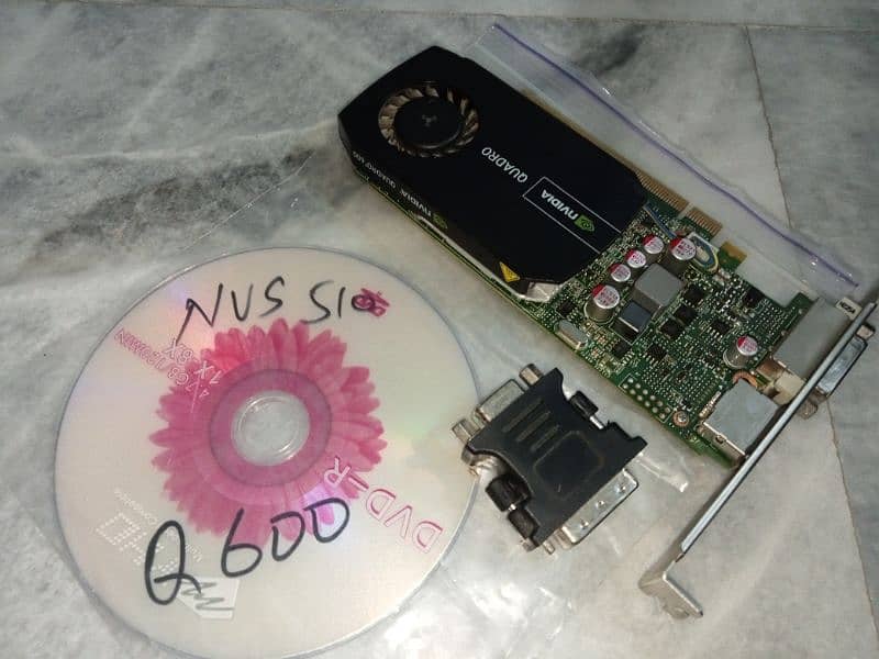 1GB Nivida Quadro 600 (used) good condition 1