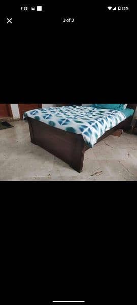 Single Bed (without mattress) 1