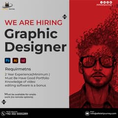 Graphic designer and social media manager