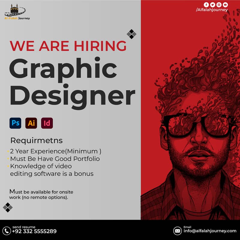 Graphic designer and social media manager 0