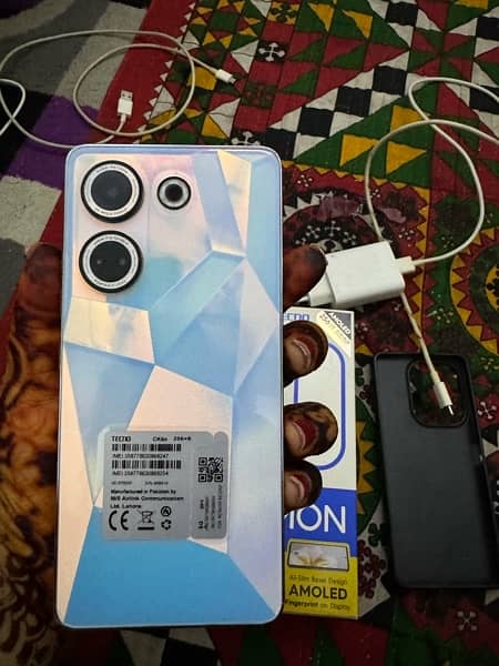 camon 20 8+8/256 complte saman n box 5