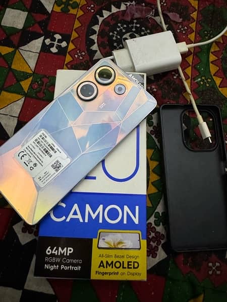 camon 20 8+8/256 complte saman n box 6