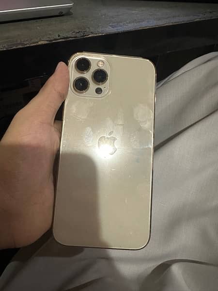 Iphone 12 pro max PTA Approved 128 gold 1