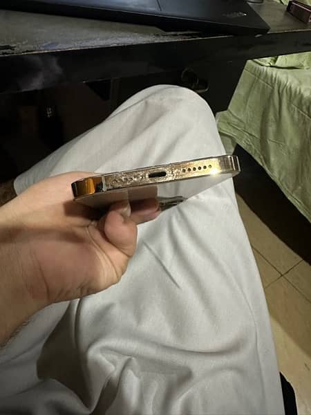 Iphone 12 pro max PTA Approved 128 gold 2