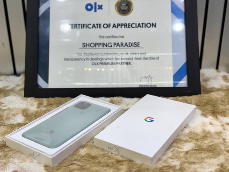 GOOGLE PIXEL 5 PTA APPROVE BOX PACK CPO BRAND NEW 3