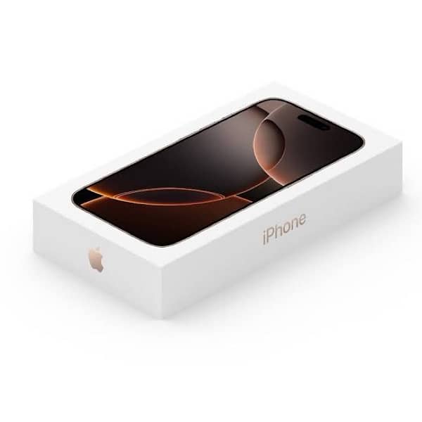 Iphone 16 Pro (256GB) Desert Titanium Pta Approve Box Pack 1