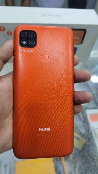 redmi 9c  64gb with box charger not available 1