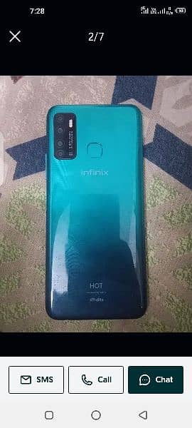 infinix hot 9 all ok 10/8 condition 2