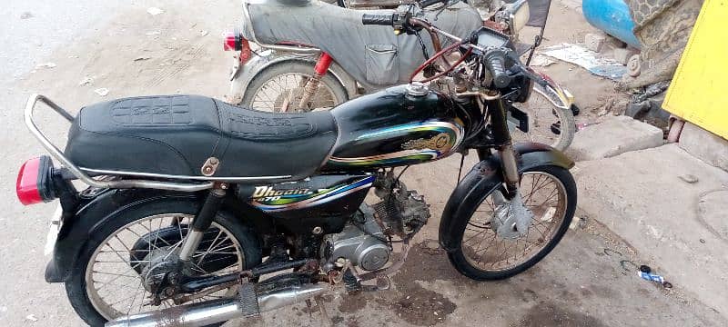 Yamaha dhoom 70CC 2018 model 4