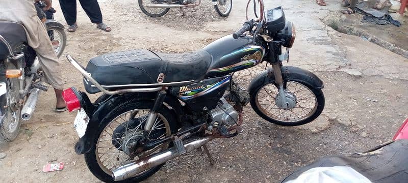 Yamaha dhoom 70CC 2018 model 13