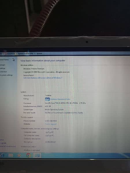 core i3 Toshiba 5