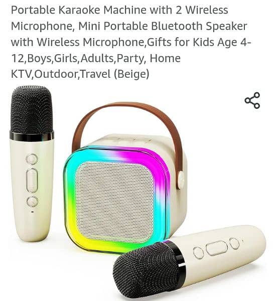 portable mini speaker with mic 0