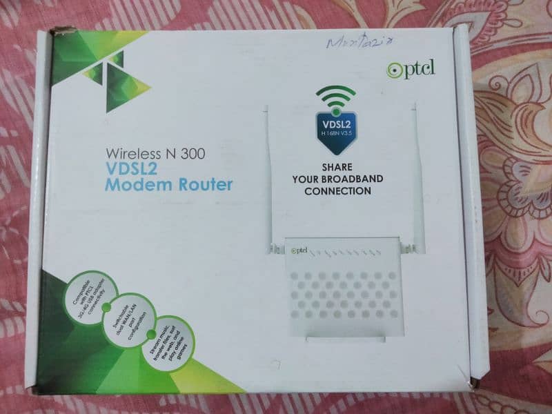 PTCL WIRELESS N300 VDSL2 MODEM ROUTER  (0302-7417008) 4