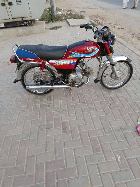 Honda CD 70 motorcycle 2019 model 1