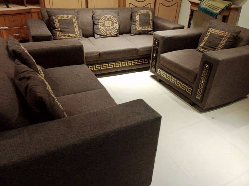 slightly used sofa set 3 2 1 seater call 03124049200 2