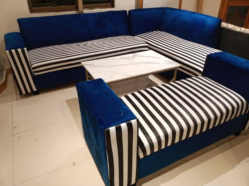 sofa diwan table only 59000 call 0312'4049200 1