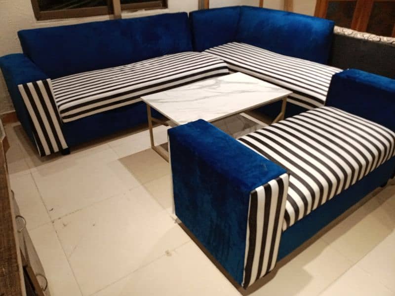 sofa diwan table only 59000 call 0312'4049200 2