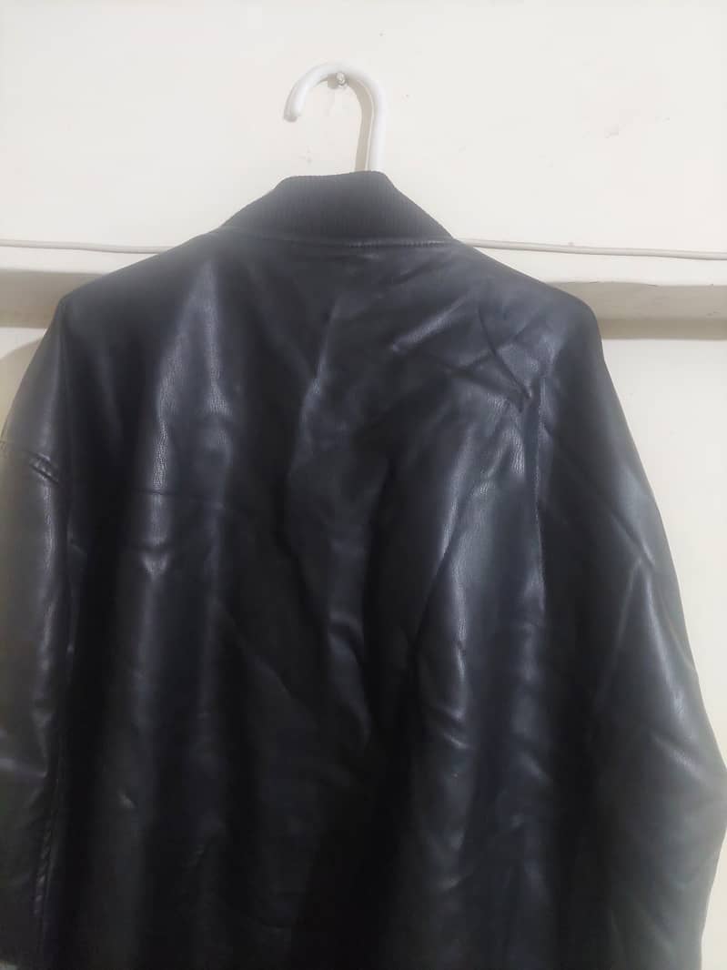 Leather jacket zara brand new for sale 2