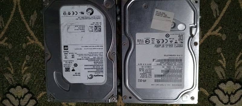 2 hard disk 500 gb 0