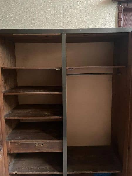 Pure wooden wardrobe for sale 1