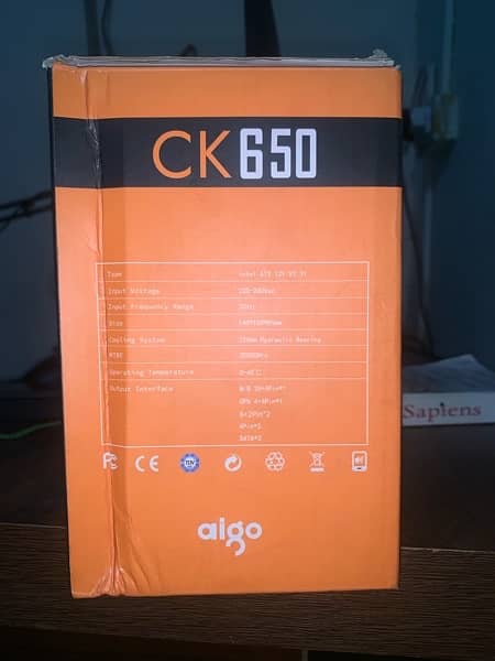 Aigo CK650 (650 Watt)  PSU 7