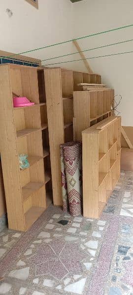 wooden Racking for sale with 8ft Counter. . . 3