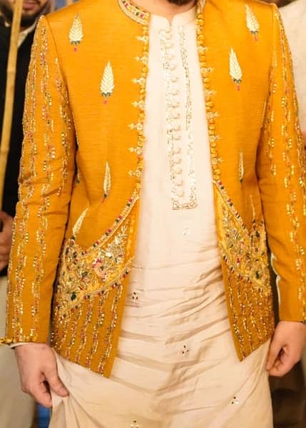 Open Coat For Mehndi Event 10/10 1