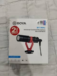 BOYA BY-MM1 (Universal Cardioid Microphone)