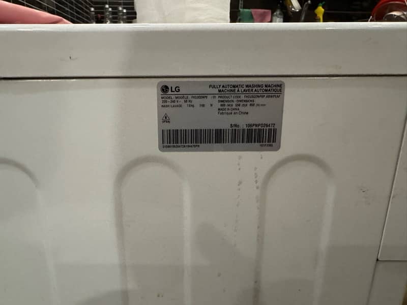 LG fully automatic washing machine 2023 Model 2