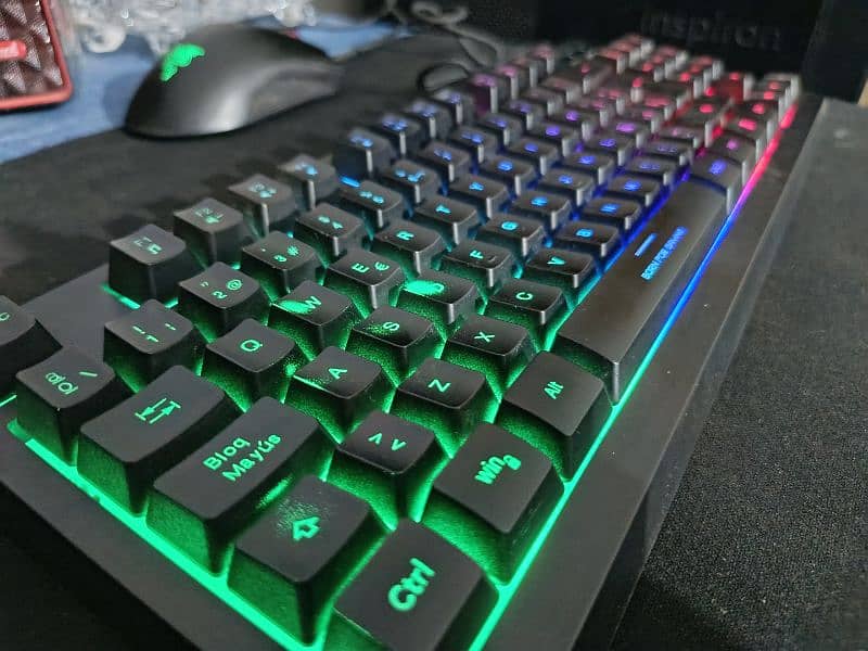 Gaming keyboard (marvo),dell office mouse(4 dpi settings) 0