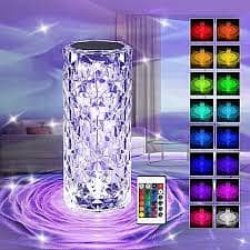 crystal table lamp touch 4