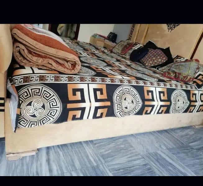 bed set urgently sale 2