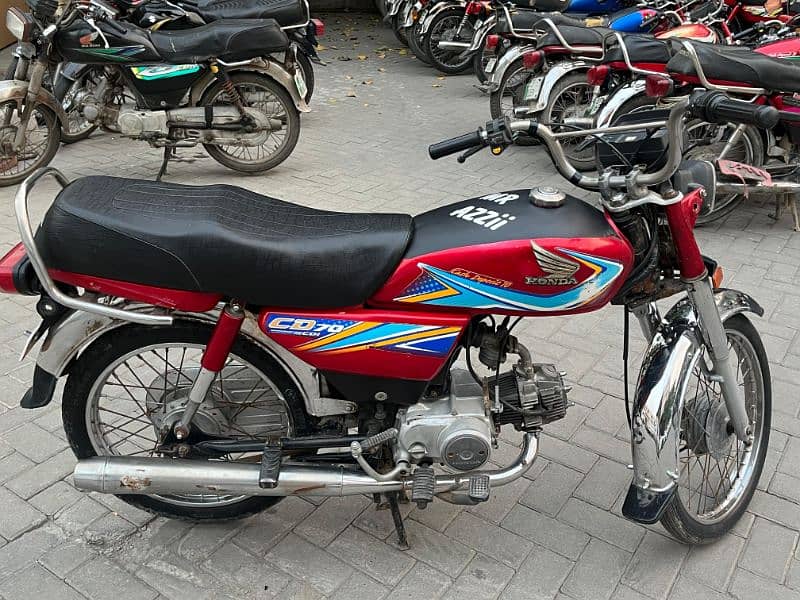 Honda CD 70 Model 2019 for sale in good condition 1