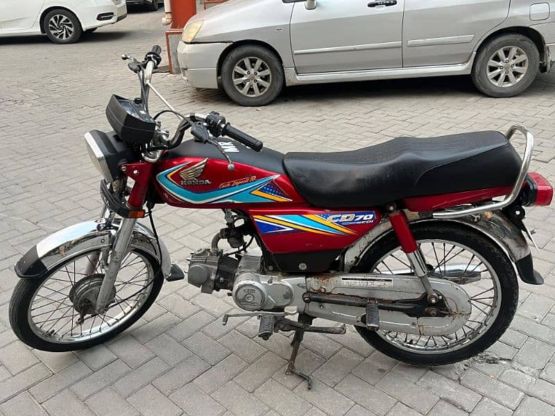 Honda CD 70 Model 2019 for sale in good condition 3