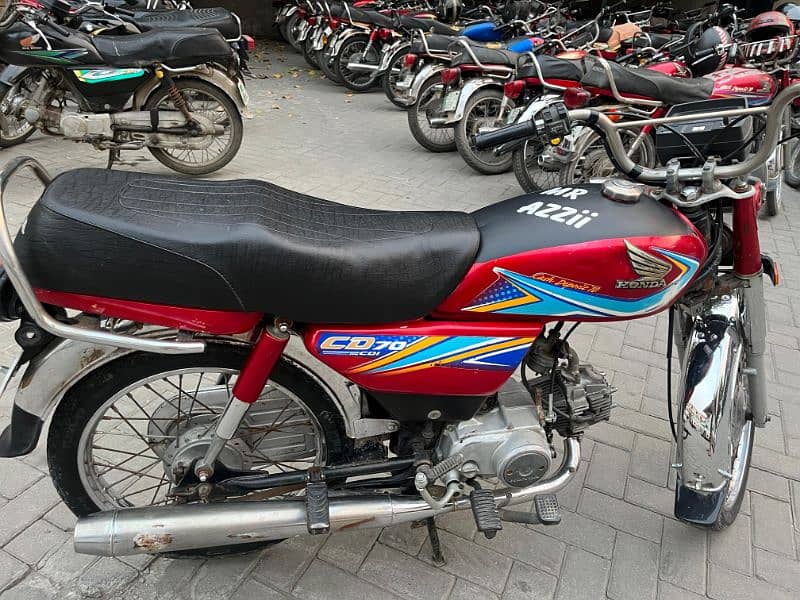 Honda CD 70 Model 2019 for sale in good condition 5