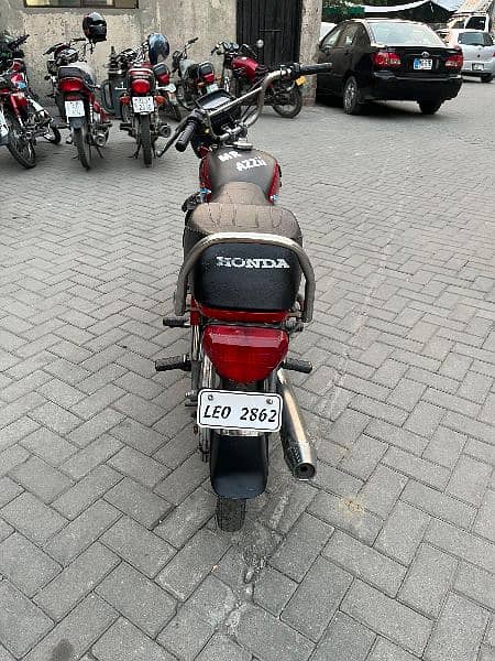 Honda CD 70 Model 2019 for sale in good condition 6